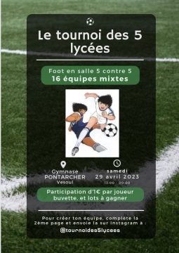 le tournoi des 5 lycées