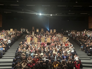 Spectacle solidaire des Lycéens en coeur