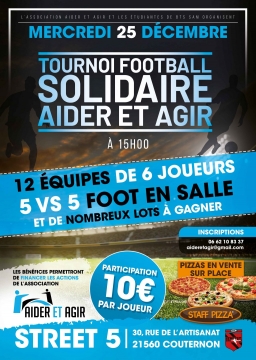 Tournoi Football Solidaire Aider et Agir