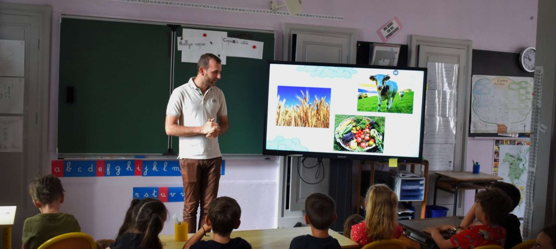 De la terre à l'assiette, le projet de Mathys