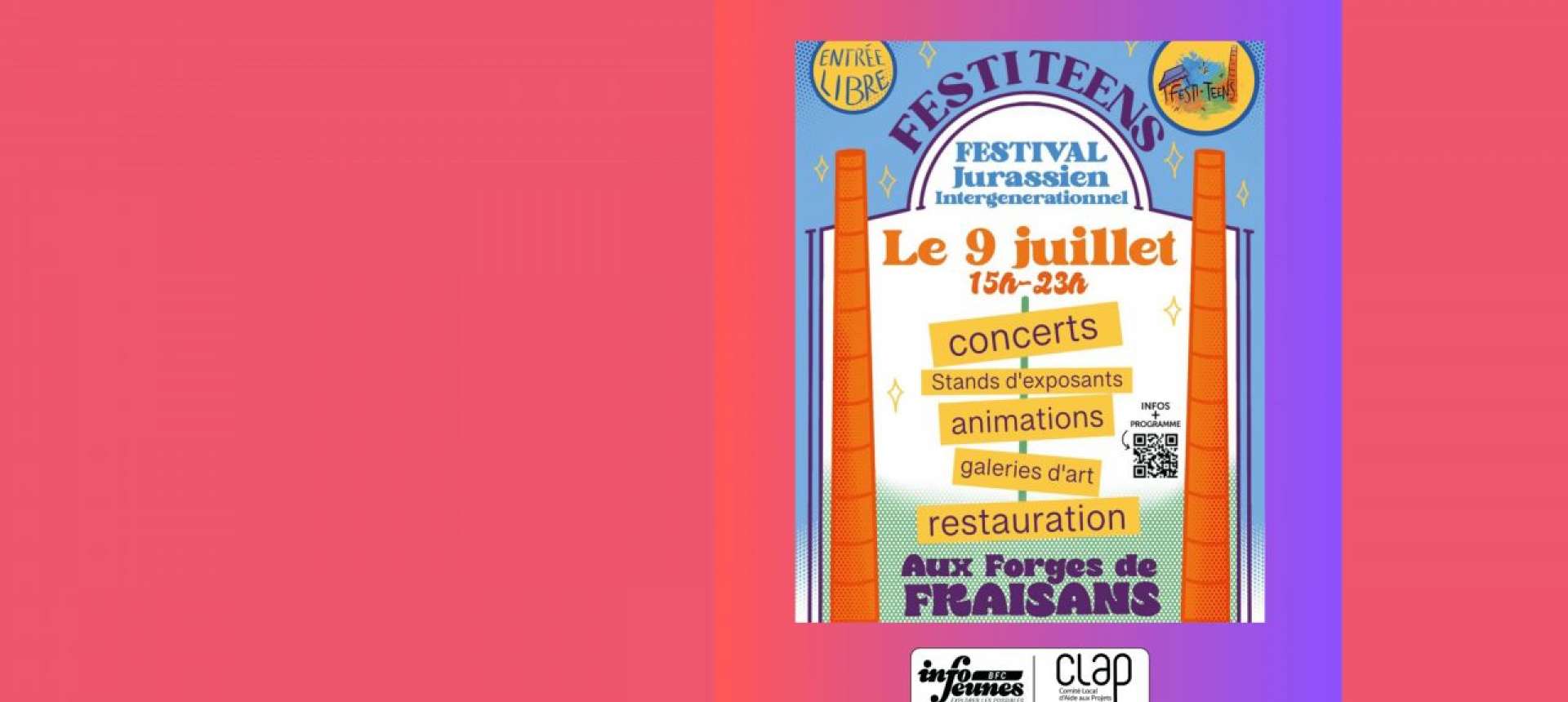 Festi Teens ! Un festival intergenerationnel, porté par des jeunes !
