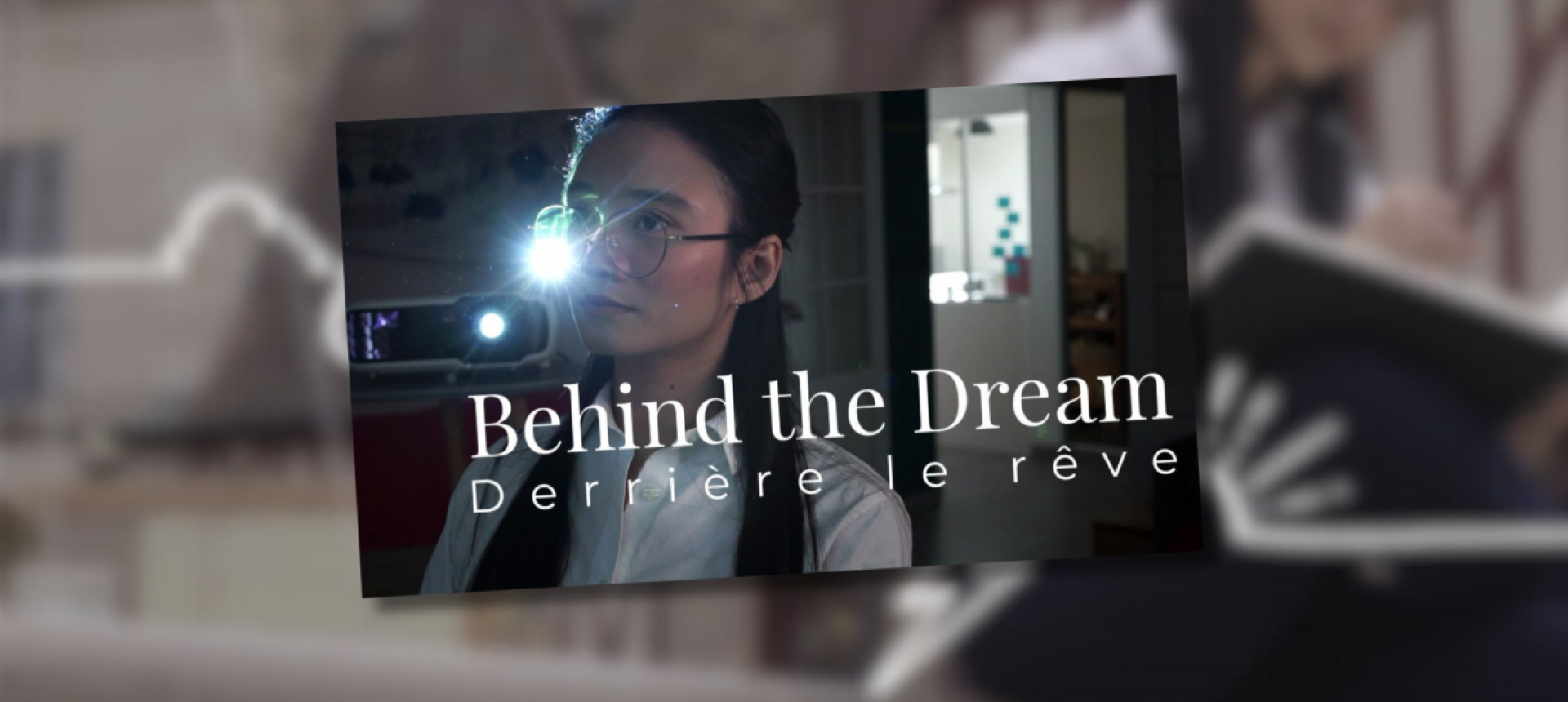 Projet de documentaire Behind The Dream