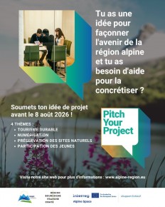Pitch your project 2026, un concours pour soutenir votre projet dans les Alpes