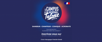 Inscrivez-vous au casting : le Campus a un incroyable talent !