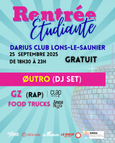 Rentrée étudiante 2025