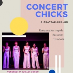 Affiche concert Juillet 2020 Château chalon