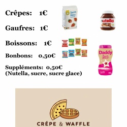 Organisation de la buvette Organisation de la buvette