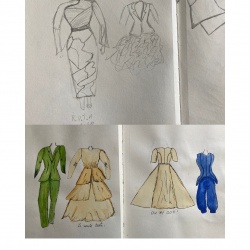 Les dessins d’autres tenues