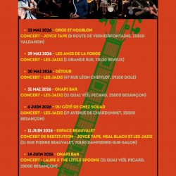 Dates en amont du festival