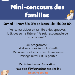 Flyers à dispositions avec des informations supplémentaires