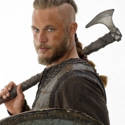 Un guerrier du camp viking