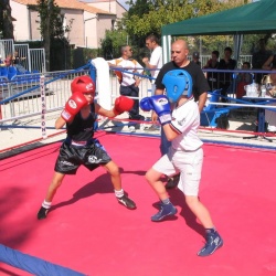 photo gala boxe plein air